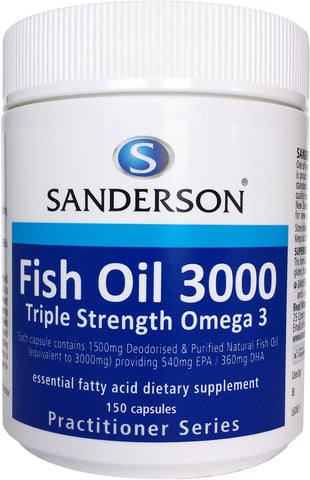 Sanderson Fish Oil 3000